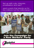 Campaign for a New Workers' Party pamphlet