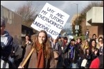 Sussex university students demonstrate, photo Socialist Students Sussex university students demonstrate, photo Socialist Students