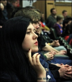 Socialism 2011 audience, photo by Paul Mattsson