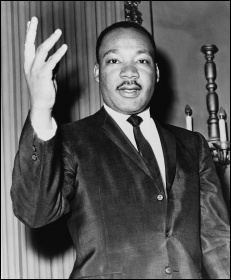 Martin Luther King Jr, photo Dick DeMarsico, World Telegram staff photographer