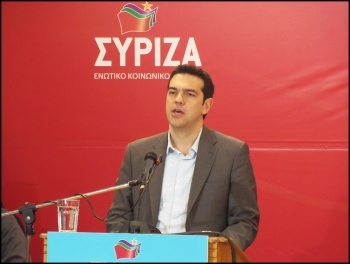 Alexis Tsipras, leader of Syriza. Photo Joanna Piazza del Popolo (Creative Commons)