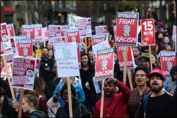 Seattle protest against Trump's victory called by Socialist Alternative