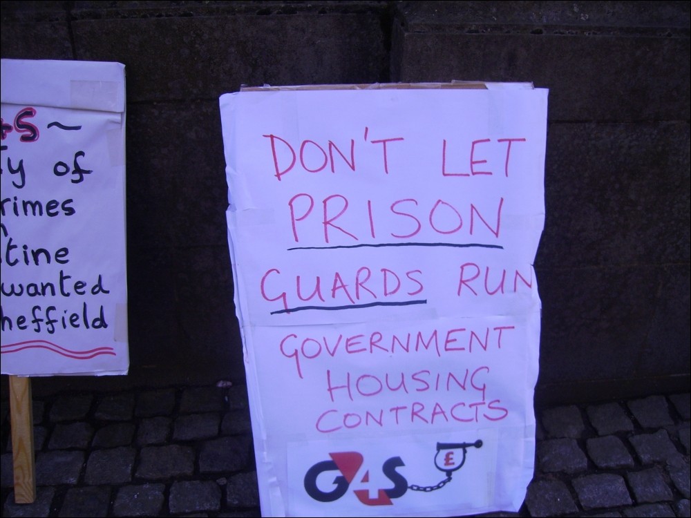 Stop Prison Guards Housing Asylum Seekers Stop G4s Socialist Party