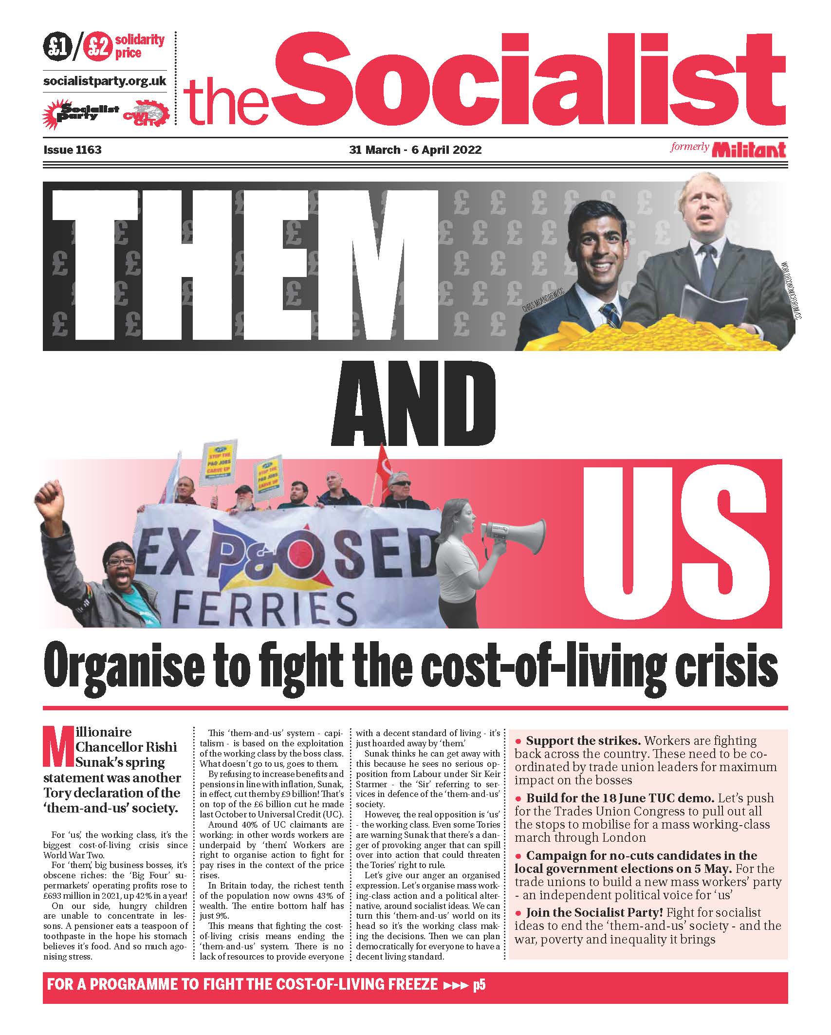 The Socialist Issue 1173 - Socialist Party