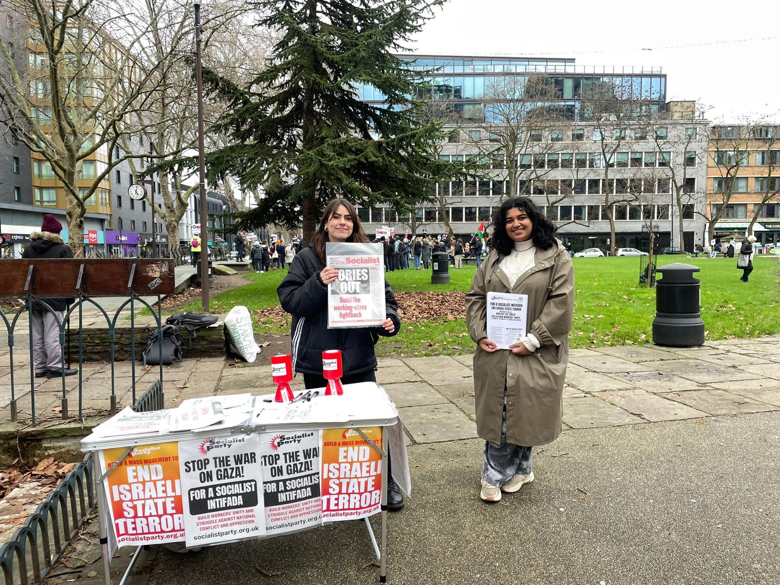 Anger At Tories And Labour Seethes At More Gaza Protests Socialist Party   Tower Hamlets  