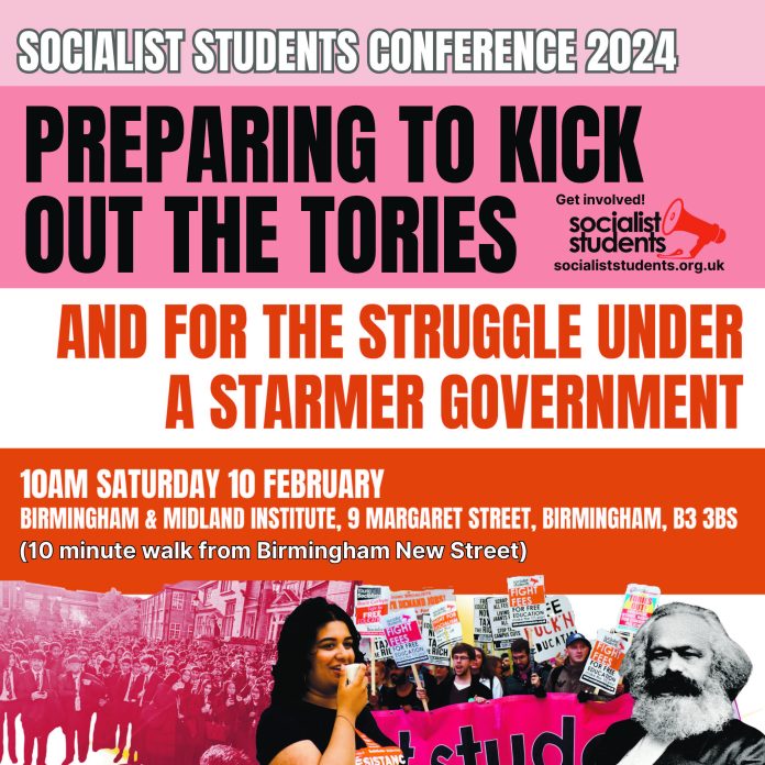 Come to Socialist Students conference 2024 Socialist Party
